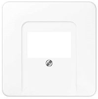 Лицевая панель Jung CD500 для 2-м. розетки USB/аудио белый картинка